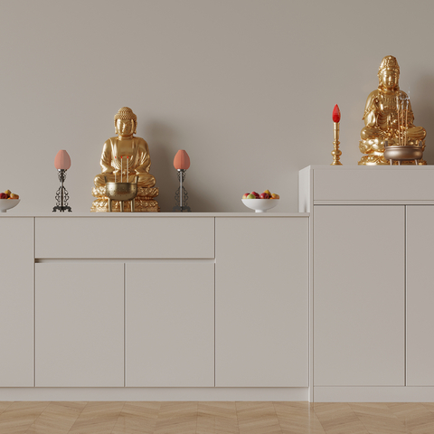 New Chinese Buddhist Cabinet