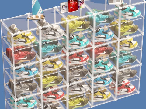 Acrylic Shoe Rack Shoe Cabinet