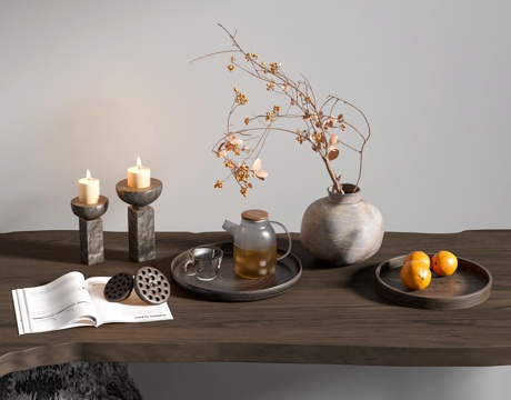 Modern Decorations Desktop Ornaments Candle Vase