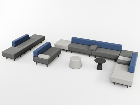 Modern Office Sectional Sofa