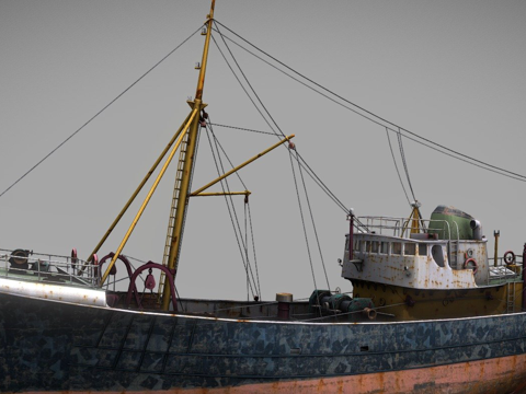 trawler ship ship