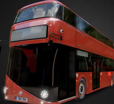 New double-decker buses in London