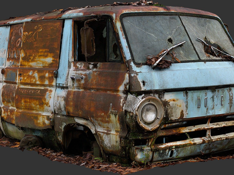 old car van