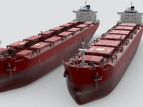 bulk carrier red