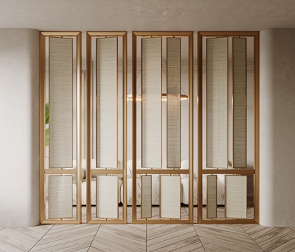 Affordable Luxury Style Screen Entrance Partition