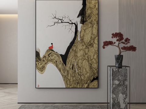 New Chinese Decorative Painting Zen Hanging Painting