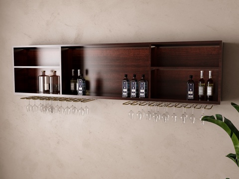 American Wine Cabinet Wine Rack