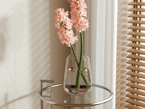 Modern vase floral flower arrangement