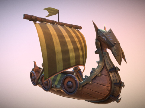 armored ship pirate ship ship