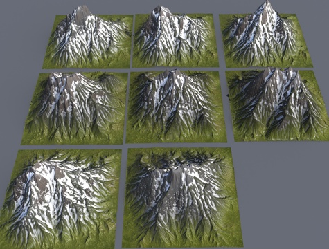 Snow Mountain Terrain Snow Mountain Terrain Snow Mountain Terrain