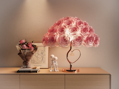 Modern Petal Table Lamp Atmosphere Ornaments