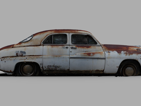 rusty car