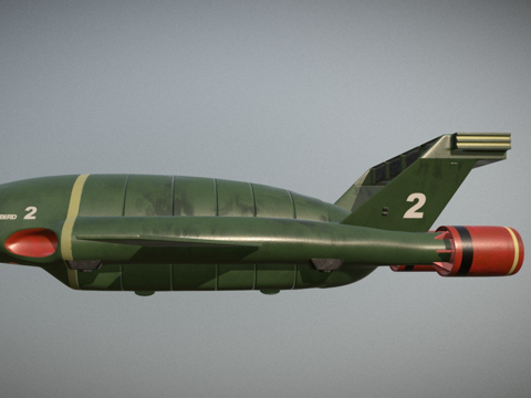 Thunderbird 2 missile rocket