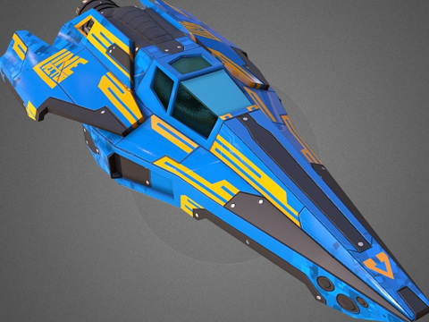 Viper Racing Space Ship