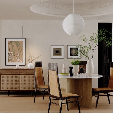 Mid-century Style DiningRoom