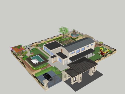 Villa Courtyard Garden 2022