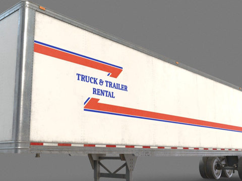 Dry truck trailer