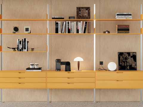 Modern Bookcase Open Bookshelf