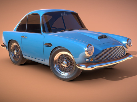 Aston Martin DB4 Carton Edition Car