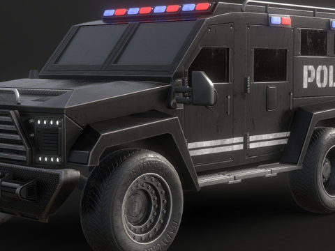 Car Police Truck