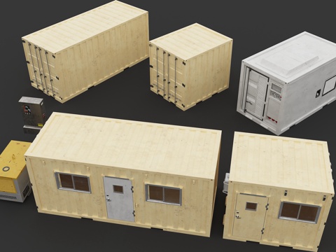 Container housing Container housing