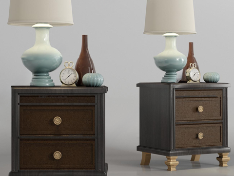 European-style bedside table