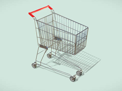 Supermarket shopping cart