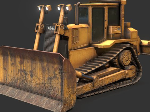 Heavy bulldozer