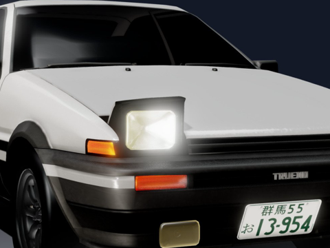 Toyota Corolla AE86 car