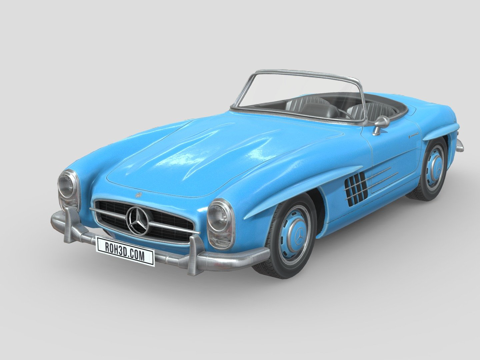 Mercedes-Benz 300SL Convertible sports car