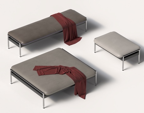 Cassina Bench Low Step Low Stool Bed End Stool