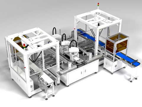 Automated chocolate packaging equipment