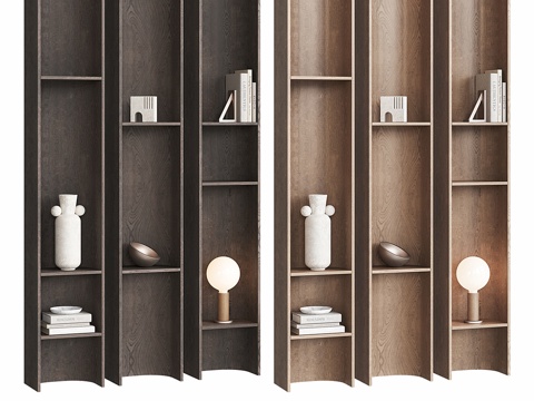 Modern display cabinet bookcase