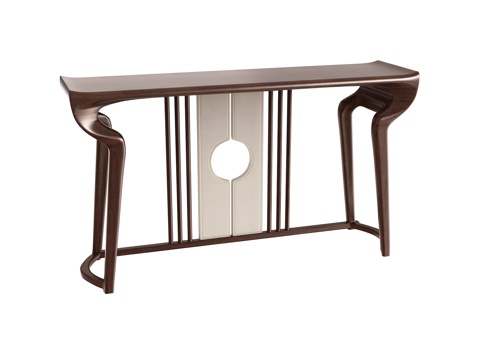 Neo-Chinese Style Entrance Desk End View Desk