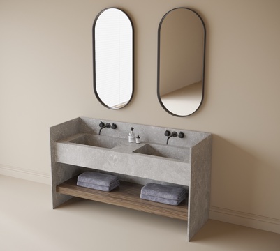 modern sink bathroom cabinet