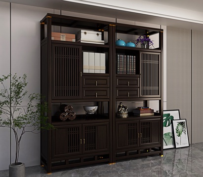 Chinese bookcase