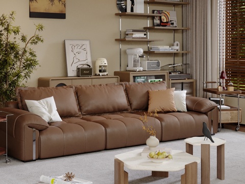 Middle-style Couch