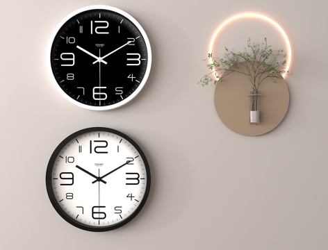 Simple clock clock wall clock