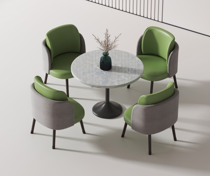 Modern leisure table and chair negotiation table and chair