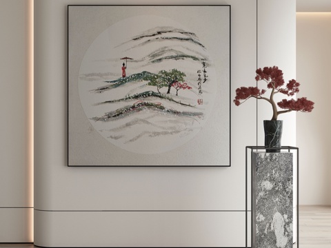 New Chinese Ink Painting Decorative Painting