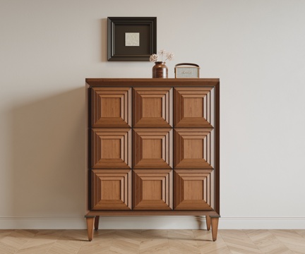 Mid-century Style porch cabinet