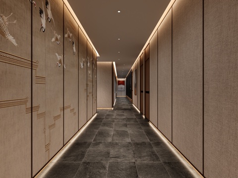 New Chinese Club Corridor