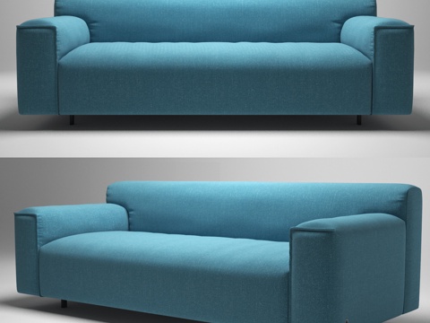 modern double sofa minimalist sofa