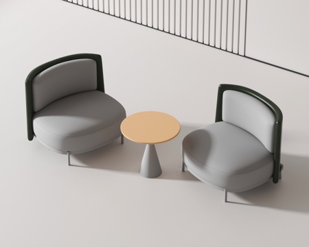 Modern Lounge Chair corner table