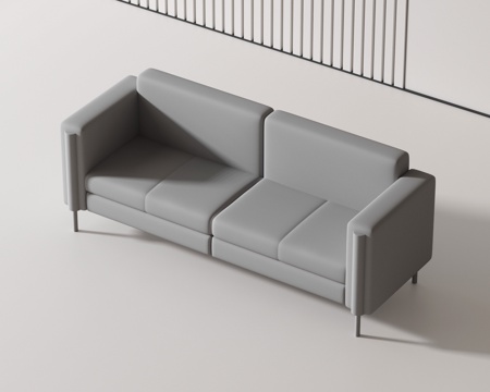 Modern double sofa