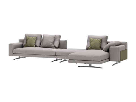 Modern Multiplayer Corner Sofa