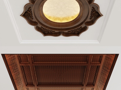 New Chinese ceiling flower ceiling