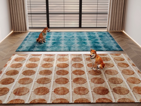 Modern Carpet Square Blanket