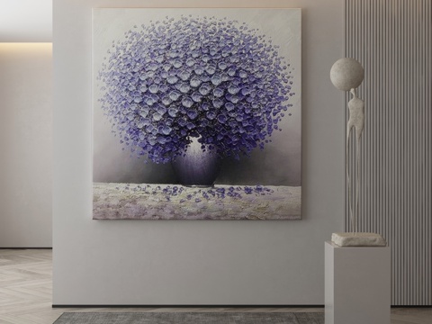 Modern Decorative Painting Flower Oil Painting