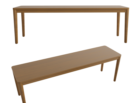 Modern Stool Bench Wooden Stool